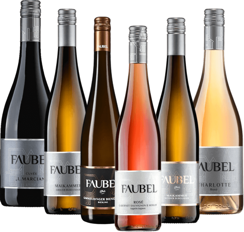 Fabelagtige vine fra Weingut Faubel - 6x smagningspakke