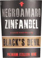 Preview: Black Devil&#039;s Negroamaro Zinfandel Puglia IGT 2020 - Contri Spumanti