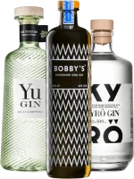 Eksklusiv gin-udvalgt fra Europa - 3x smagepakke