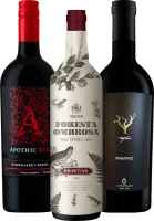 Primitivo-bestselleren Hidden Champions 3x smagningspakke fra VINELLO