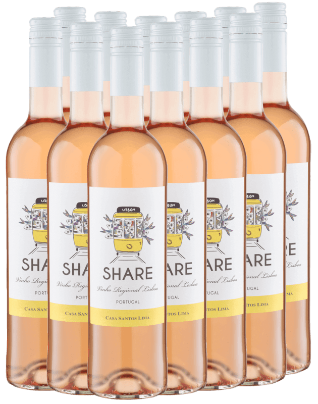 12x Vorteils-Weinpaket Share Rosato - Casa Santos Lima