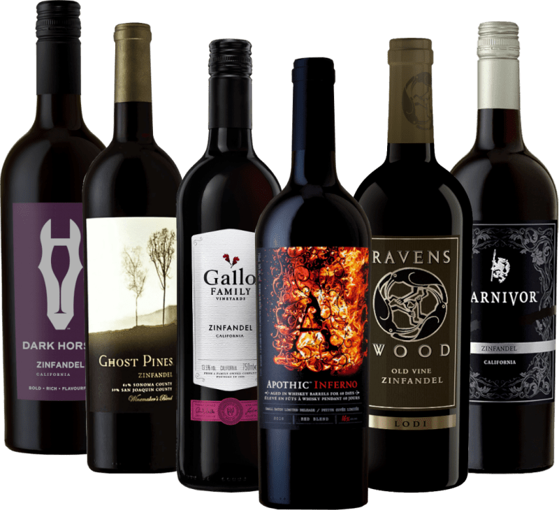 Smagningspakke med 6 smagninger - Zinfandel: Amerikas flagskib inden for vinfremstilling