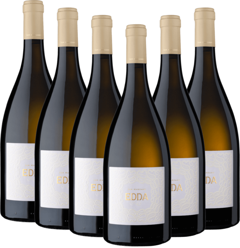 Edda Bianco Salento IGP fra Cantine San Marzano - 12x fordelspakke
