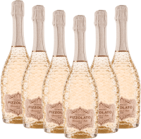 Vorschau: 6x Vorteils-Weinpaket Rosé Spumante Extra Dry - Pizzolato