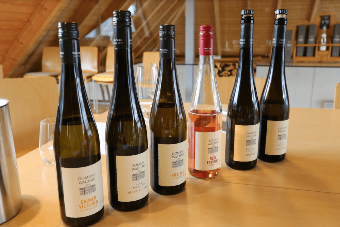 Domænen Wachau smagsprøveflasker