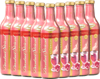 9x Vorteils-Weinpaket Dresdner Striezel Glühwein Granatapfel - Lausitzer