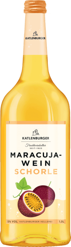 Fruchtweinschorle Maracuja 1 l - Katlenburger Kellerei