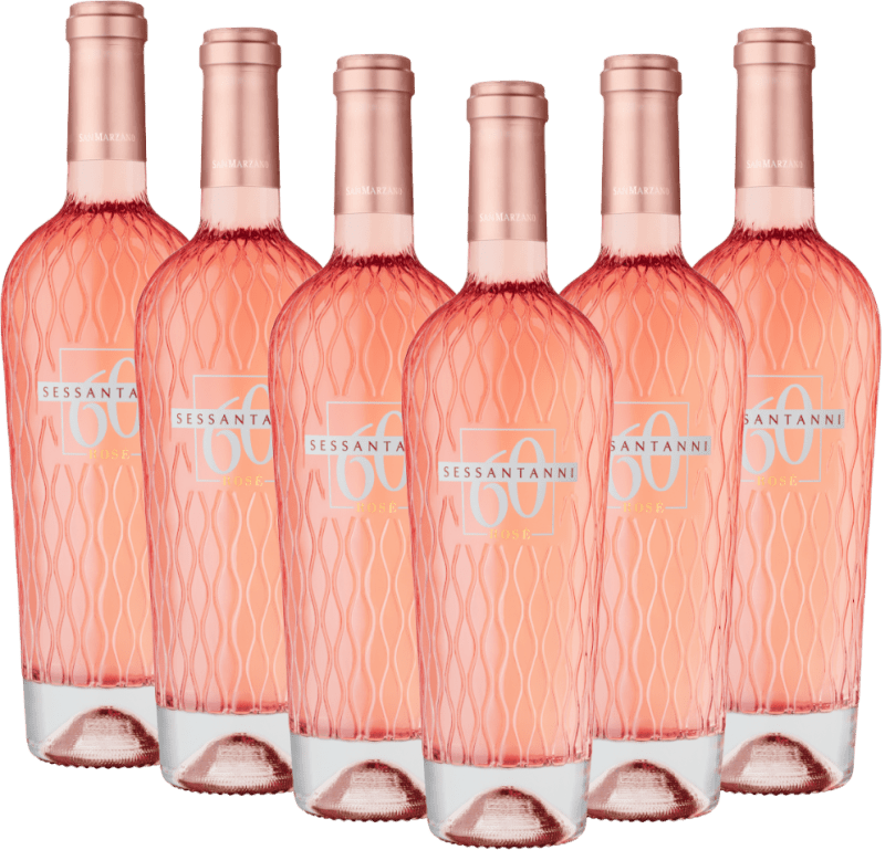 Sessantanni Primitivo Rosé Salento IGP - Cantine San Marzano - 6x fordelspakke