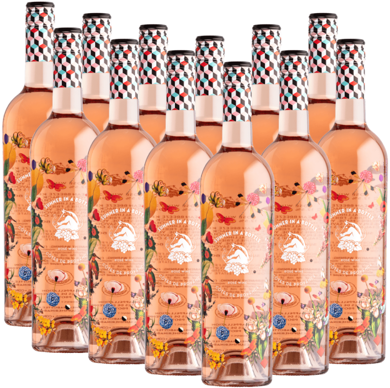 Summer in a Bottle Rosé AOP - Wölffer Estate Vineyard - 12x prøvepakke