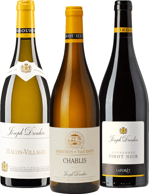Oplev Bourgogne med Joseph Drouhin – 3x Opdagelsespakke