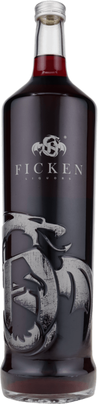 Drachenflasche Jostabeerenlikör vegan 3,0 l - Ficken