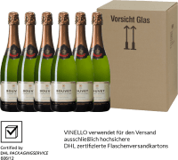 Vorschau: 6er Vorteils-Weinpaket - Crémant Brut Blanc Excellence - Bouvet Ladubay