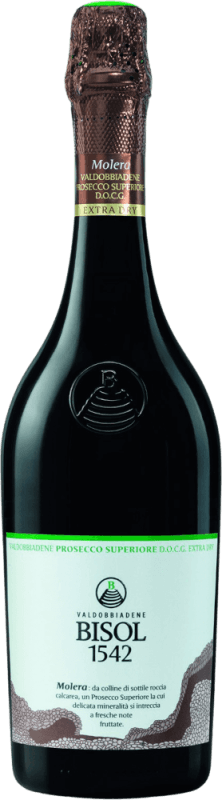 Molera Extra Dry Valdobbiadene Prosecco Superiore DOCG - Bisol 1542