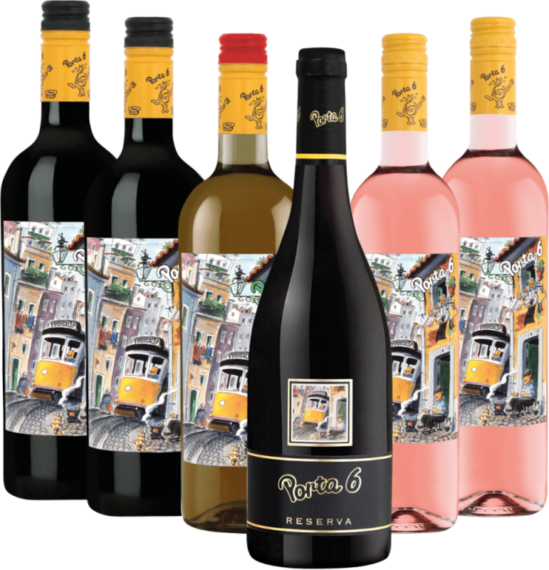 Stig på & skænk op - Porta 6 smagepakke
