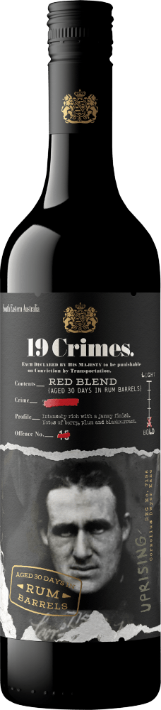 Vorschau: Kriminelt gode vine med 19 Crimes - 6x smagepakke