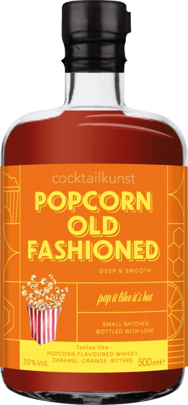 Popcorn Old Fashioned 0,5l - Cocktailkunst