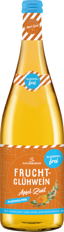 Apfel-Zimt-Fruchtglühwein alkoholfrei 1,0l - Katlenburger Kellerei
