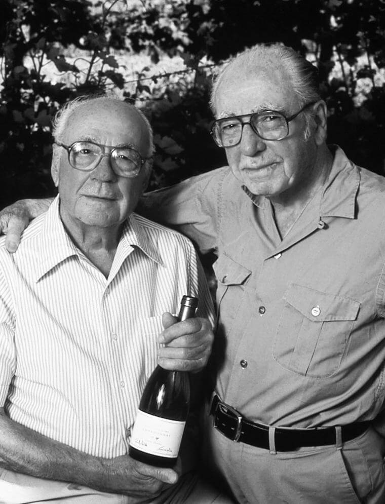 Portræt af søskende-Julio-Ernest-Gallo