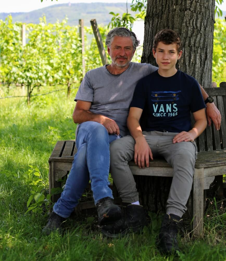 Fred Loimer med søn