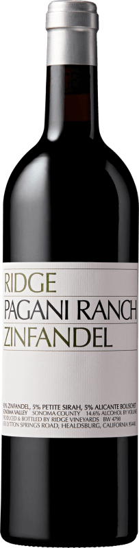 Ridge Pagani Ranch Zinfandel - Ridge Vineyards