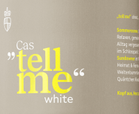 Vorschau: Cas "tell me" white - Fürstlich Castell’sches Domänenamt