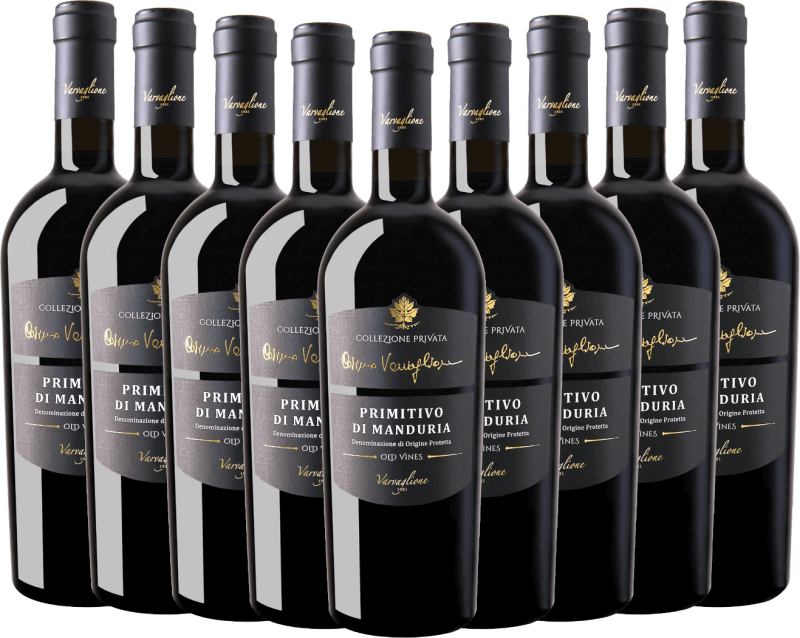 9x Vorteils-Weinpaket Cosimo Varvaglione Collezione Privata Primitivo di Manduria DOP - Varvaglione
