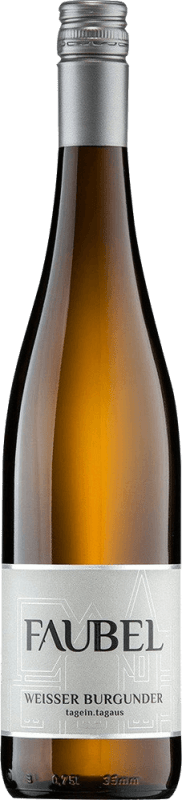 Weißer Burgunder trocken tagein.tagaus - Weingut Faubel