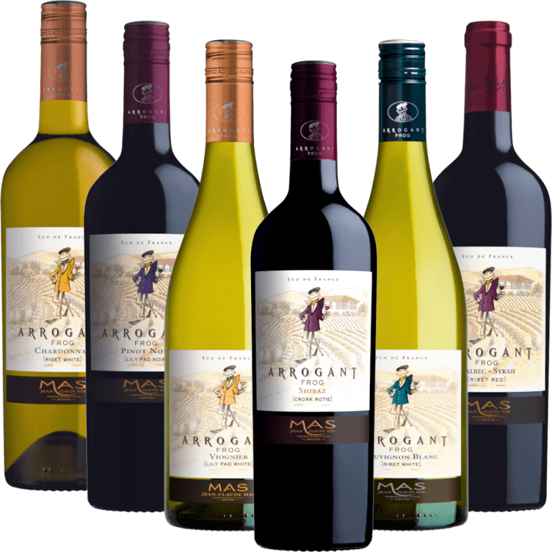 Vinsmag fra Languedoc med Arrogant Frog - 6x smagepakke
