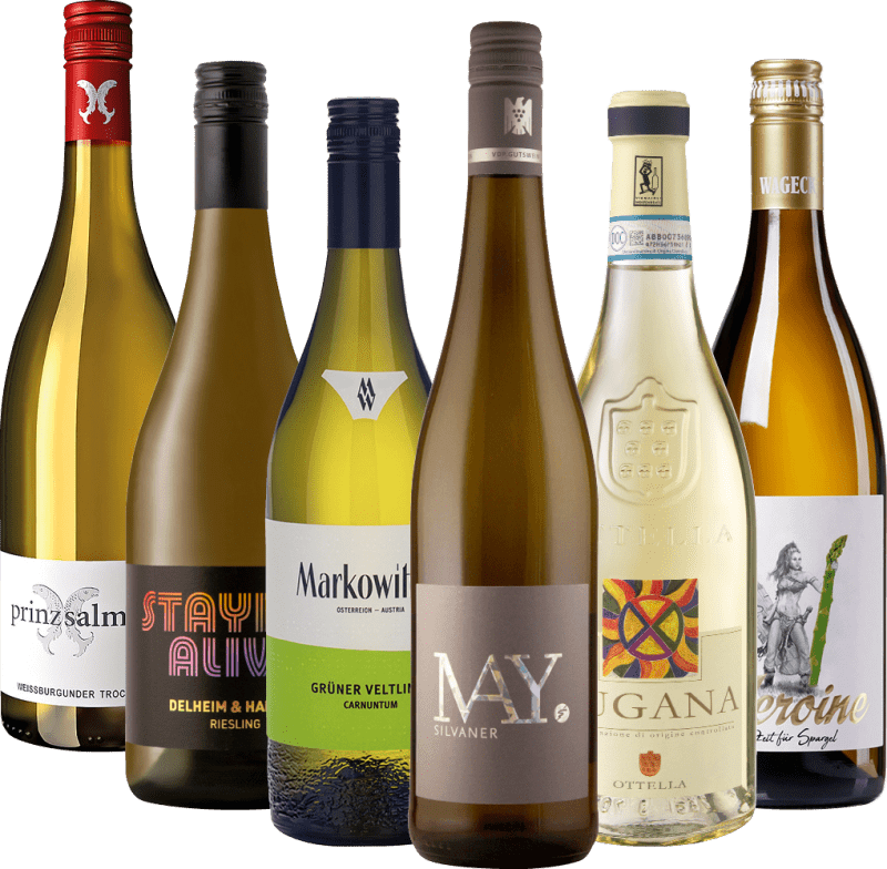 Aspargessæson er hvidvinssæson - 6x smagepakke