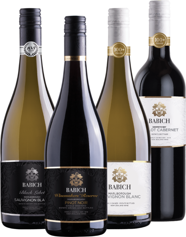 Babich Premium Selection - 4x smagekasse fra New Zealand