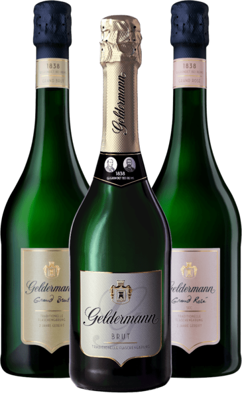 Mousserende nydelse med førsteklasses mousserende vin fra Geldermann - 3x introduktionspakke