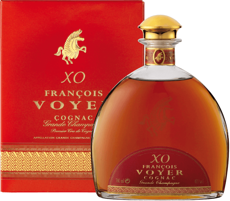 XO François Voyer Gold Cognac Grande Champagne in Geschenkverpackung - François Voyer